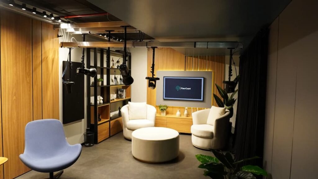 Estúdio Podcast Flexcast