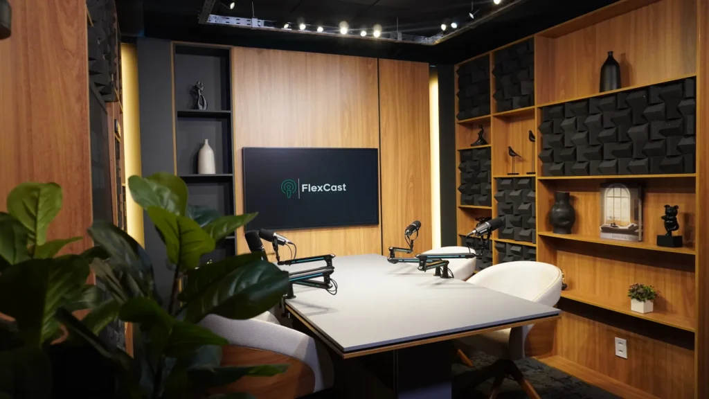 Estúdio Podcast Flexcast