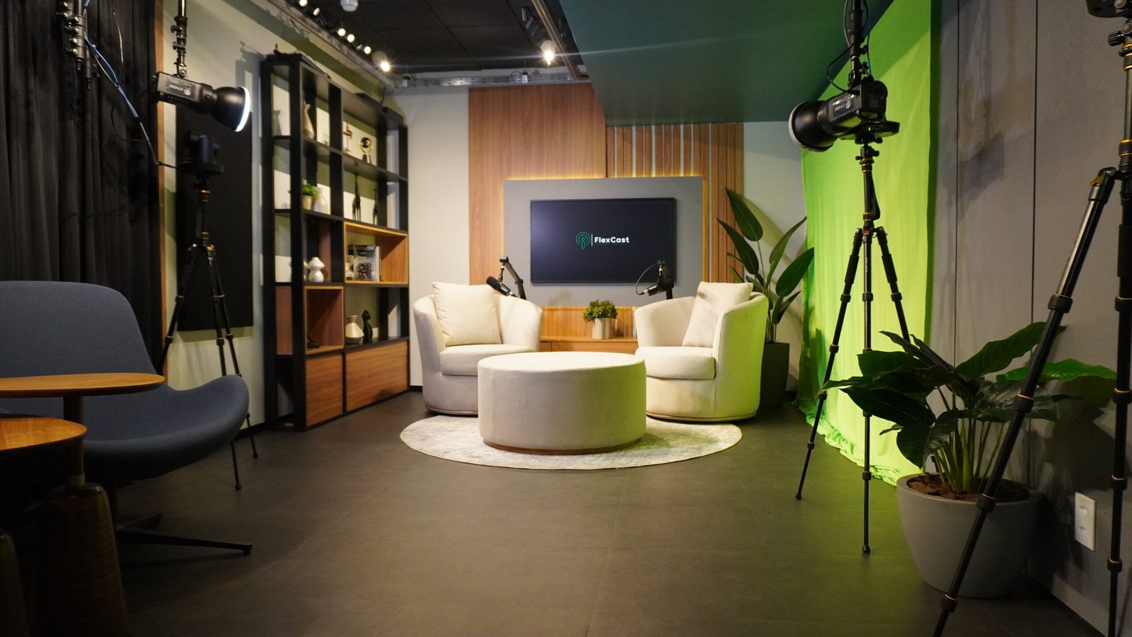 Estúdio Podcast Flexcast